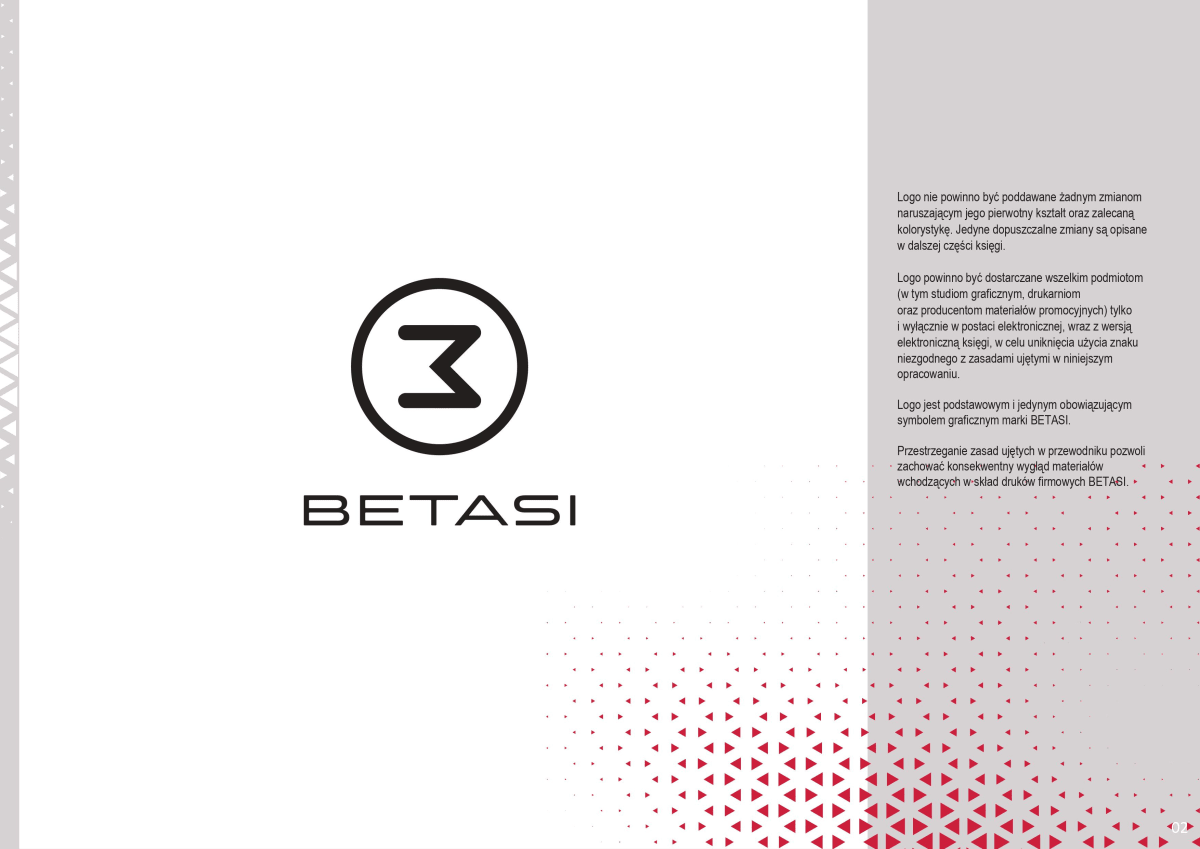 Betasi Corporate Identity rebranding book